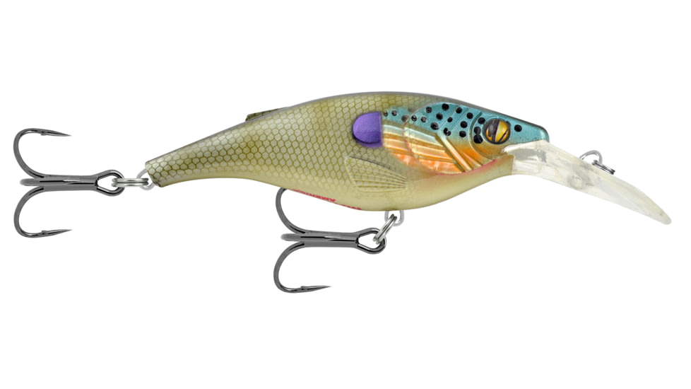 Matzuo Kinchou Shad 7 Plugs Trolling, Bluegill, SMSS7-BG