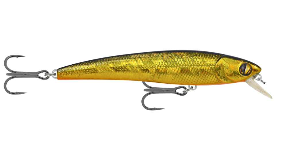 Matzuo Nano Minnow, Black Gold, 2 1/4in, NM4-BLK/GLD