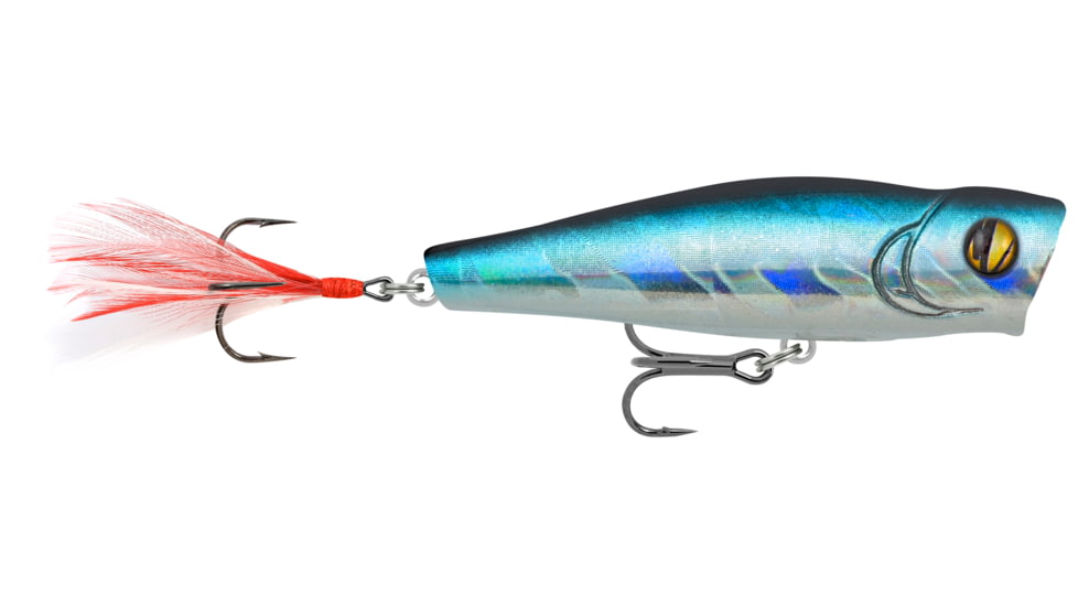 Matzuo Nano Popper, Chrome Blue, 2in, NP2-CHB