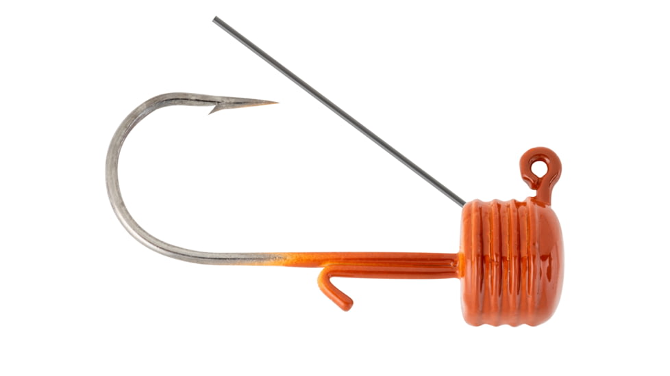 Matzuo Ned Jig 5pk 1/8th Weedless Rusty Craw, MZMFW18RSTCRW