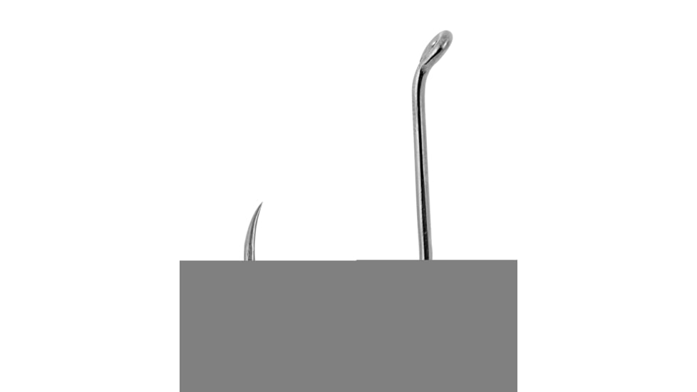Matzuo Octopus Sickle Hook 2/0, Black Chrome, 25 per Pack, 141012-2/0
