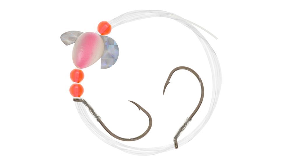 Matzuo Salmon Steelhead Spinner Rig, Pink, Size 2/0, MRSRS-6