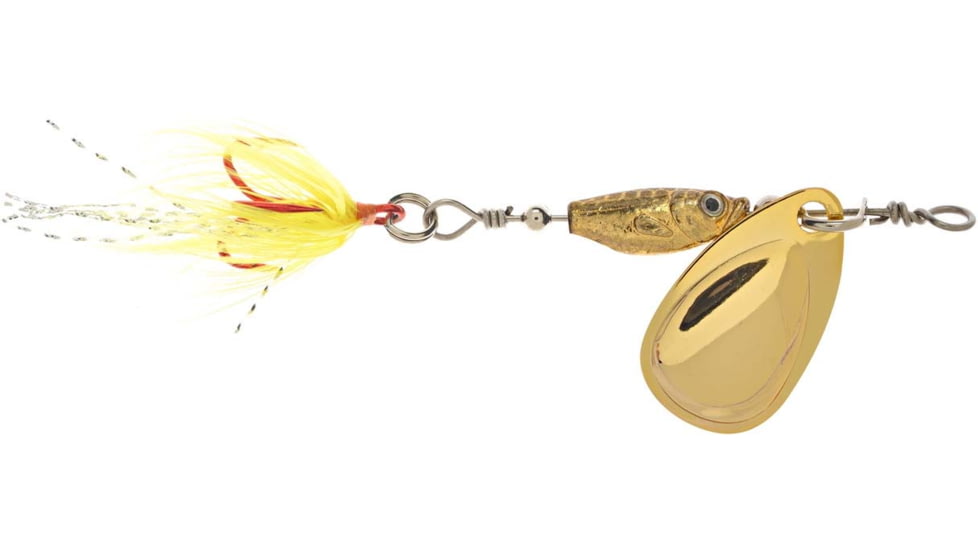 Matzuo Sickle Shockwave Spinner Bait 1/4oz, Gold, 6MS-GOLD