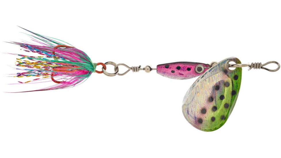 Matzuo Sickle Shockwave Spinner Bait 1/16oz, Rainbow, 1MS-RT-X