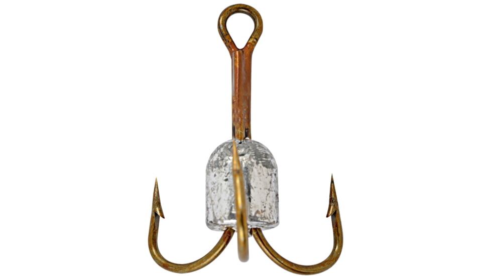 Matzuo Snag Weight 2oz Treble, Black Chrome, Size 8/0, W304011-8/0