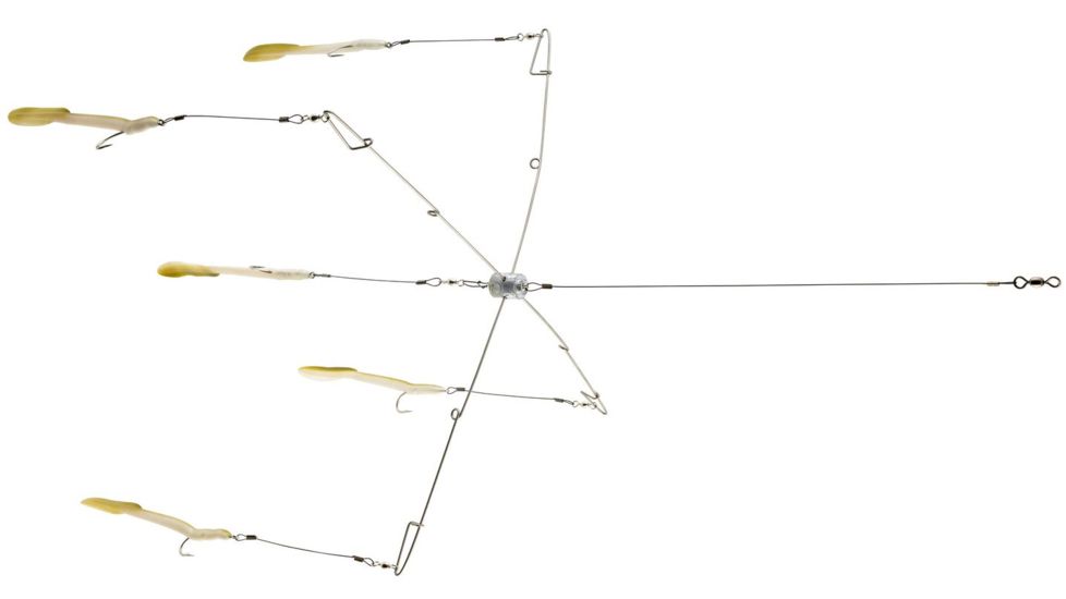 Matzuo Umbrella Fishing Rig w/Eels,Striped Bass 596379