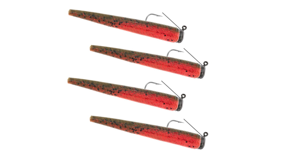Matzuo Weedless Ned Rig 1/16oz Prime Rib 4pk, MZMFW116-PR