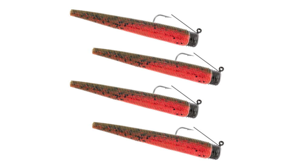 Matzuo Weedless Ned Rig 1/8oz Prime Rib 4pk, MZMFW18-PR