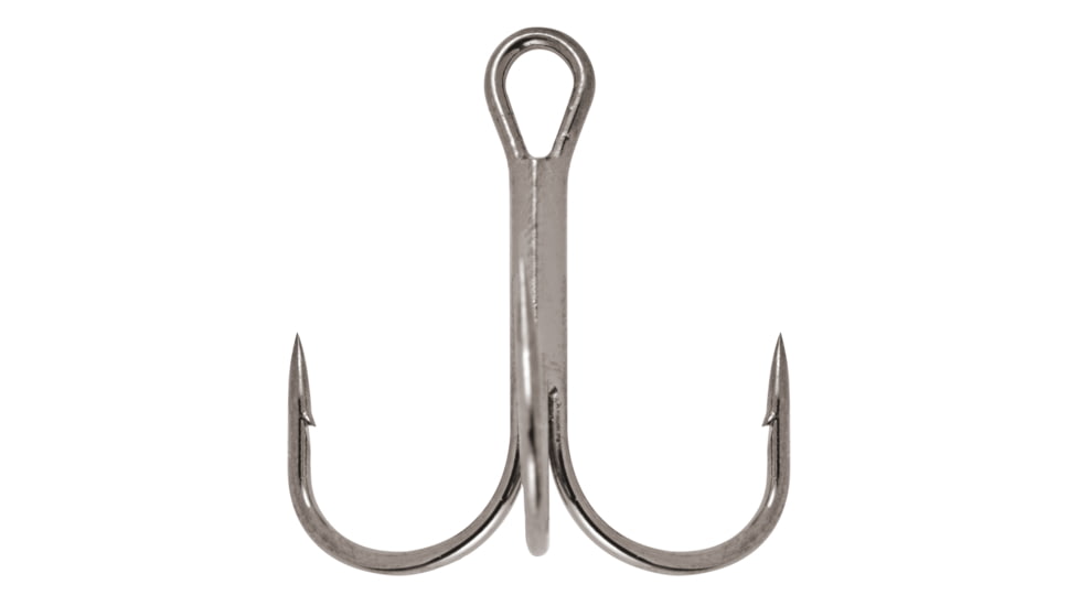 Matzuo XX Strong Treble Hook, Black Chrome, Size 4, 300011-4