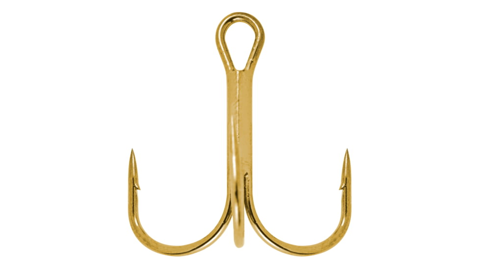 Matzuo XX Strong Treble Hook, Gold, Size 16, 300041-16