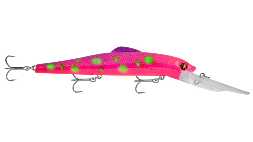 Matzuo Zanda Shad Diver, Pink Zombie, 4-3/8in, MZZS11D-PKZ