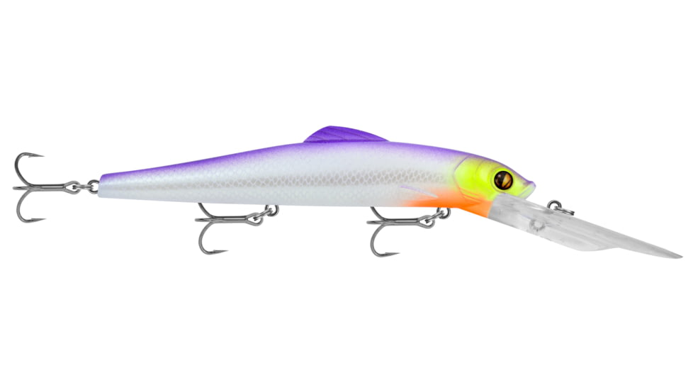 Matzuo Zanda Shad Diver, Purple Pearl, 4-3/8in, MZZS11D-PPL