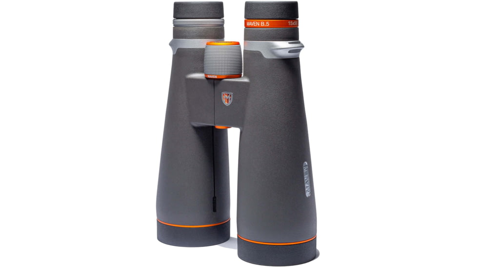 Maven B.5 15x56mm Abbe-Koenig Binocular, Grey/Orange, B51556BLD3