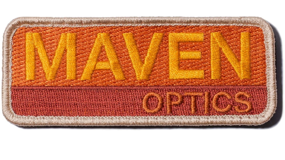 Maven Optics Patch - One Size - Orange, PATCHOPTICS