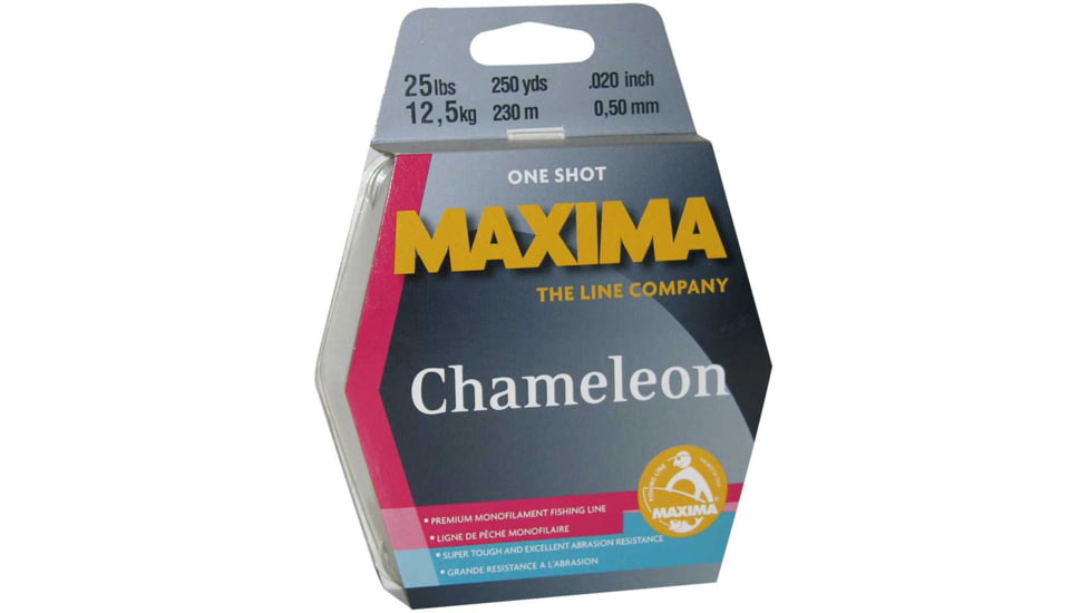 Maxima Chameleon Mono Line 1-Shot Spool 15lb 220yd, MOC-15
