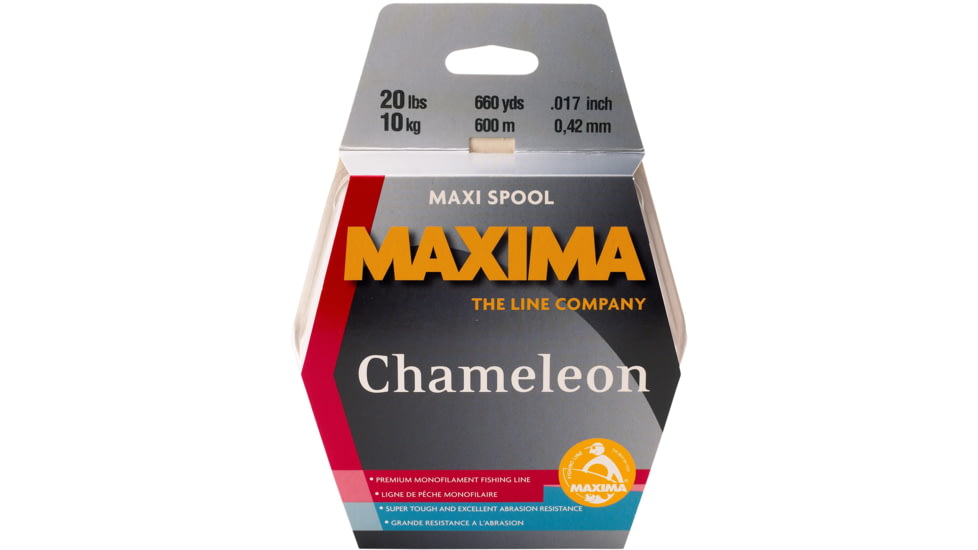 Maxima Chameleon Mono Line 1-Shot Spool 4lb 280yd, MOC-4