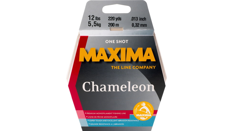 Maxima Chameleon Mono Line 1-Shot Spool 6lb 250yd, MOC-6