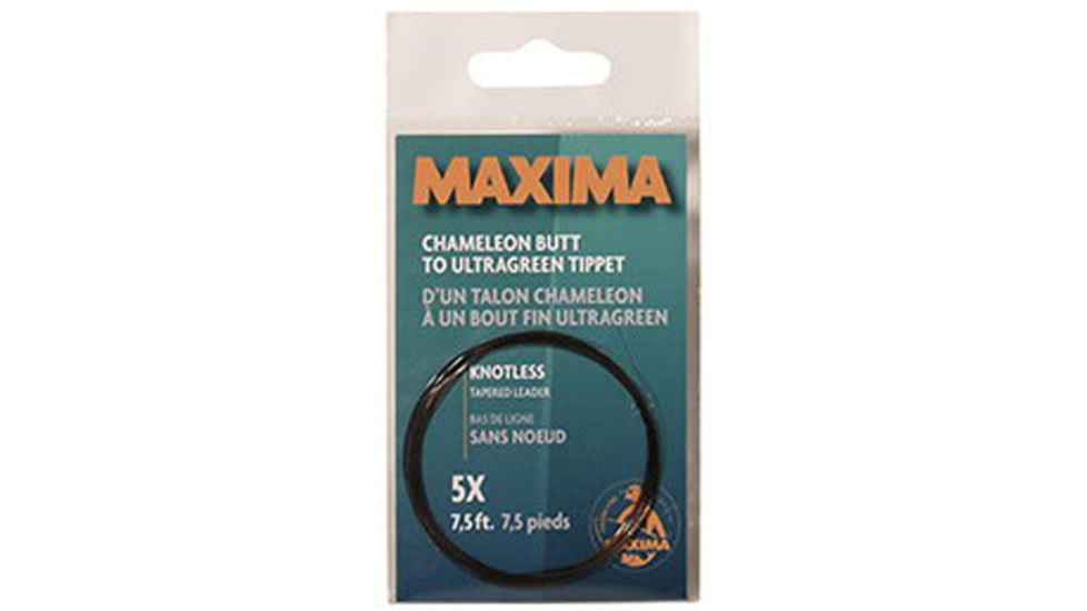 Maxima Knotless tapered Leader 7ft 1X, KTL7-1X