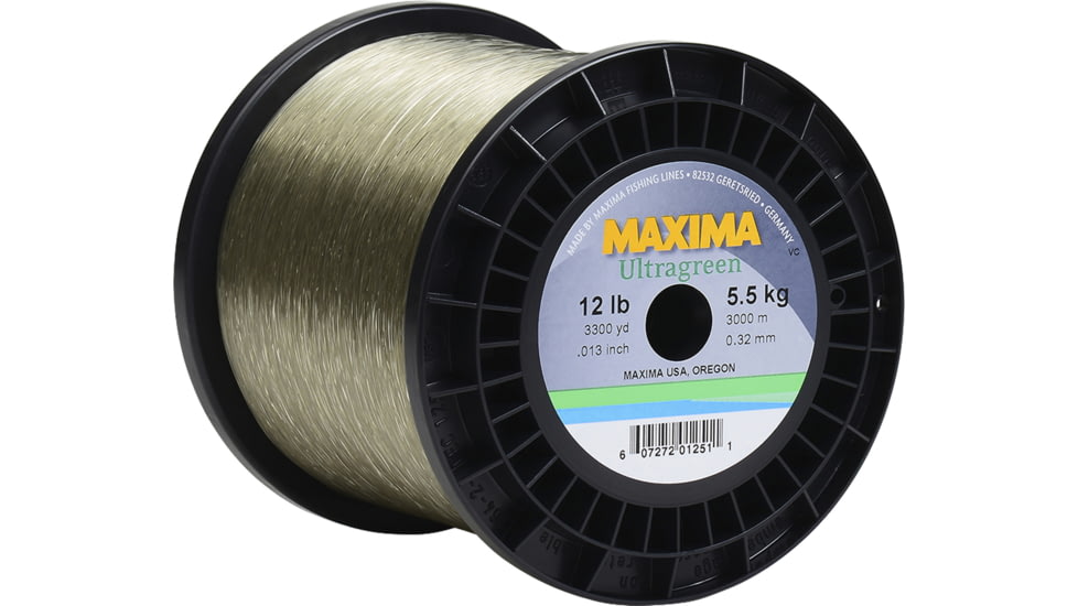 Maxima Ultragreen Bulk Mono Line 2lb 3300yd, MBG-2