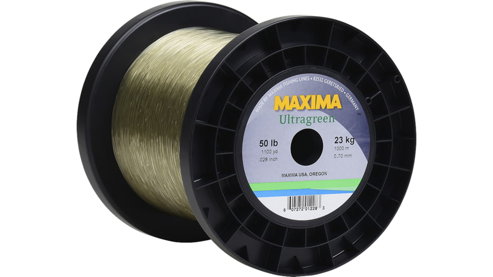Maxima Ultragreen Bulk Mono Line 60lb 2000yd, MBG-60