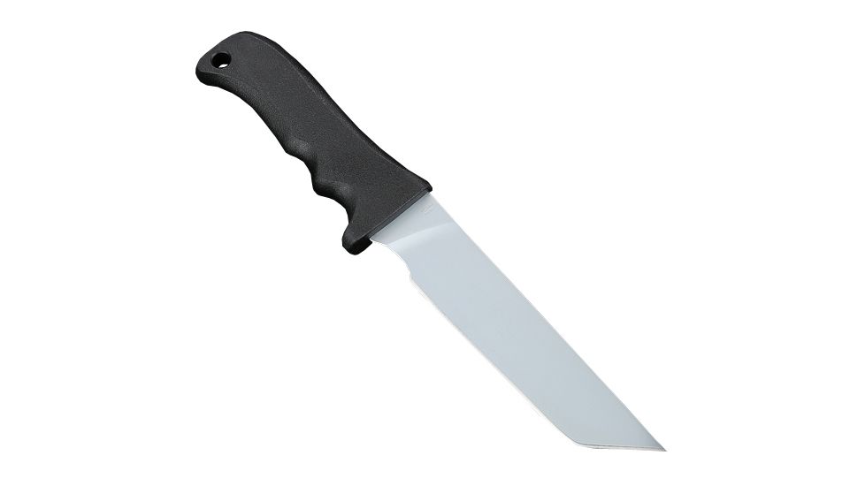 Maxpedition Fixed Blade, Black FRN, Lg Geometric, Plain MXLGEO