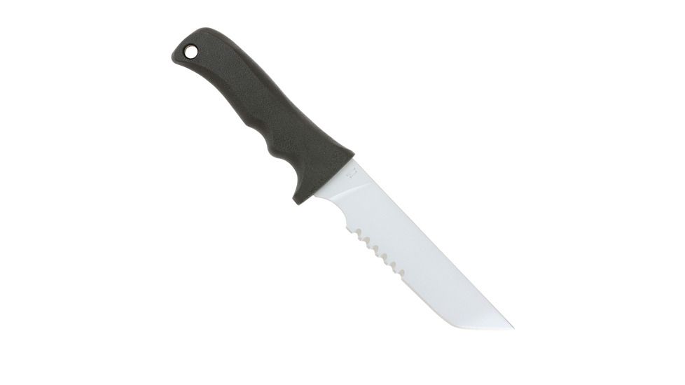 Maxpedition Fixed Blade, Black FRN, Med Geometric, Combo MXMGEO2