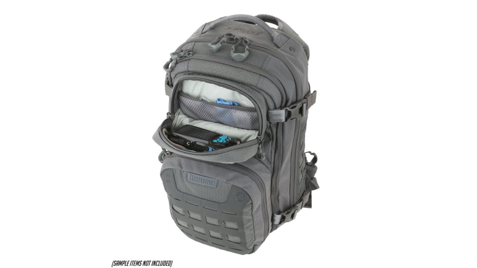 Maxpedition Riftcore v2.0 CCW-Enabled Backpack, 23 Liters, Gray, 12in x 8in x 18in, RFC2GRY