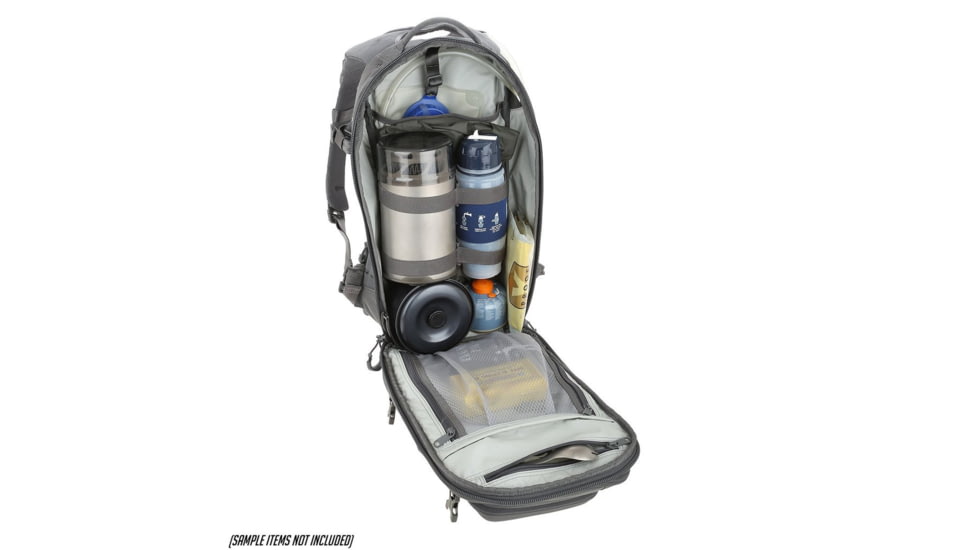 Maxpedition Riftcore v2.0 CCW-Enabled Backpack, 23 Liters, Gray, 12in x 8in x 18in, RFC2GRY