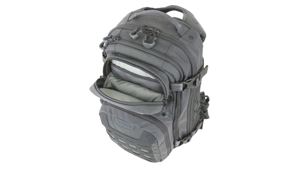 Maxpedition Riftcore v2.0 CCW-Enabled Backpack, 23 Liters, Gray, 12in x 8in x 18in, RFC2GRY