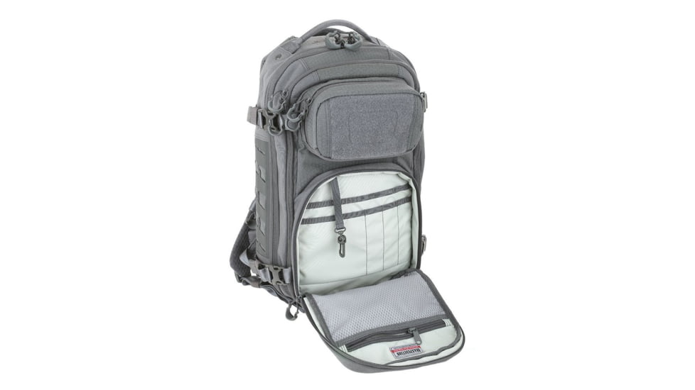 Maxpedition Riftcore v2.0 CCW-Enabled Backpack, 23 Liters, Gray, 12in x 8in x 18in, RFC2GRY