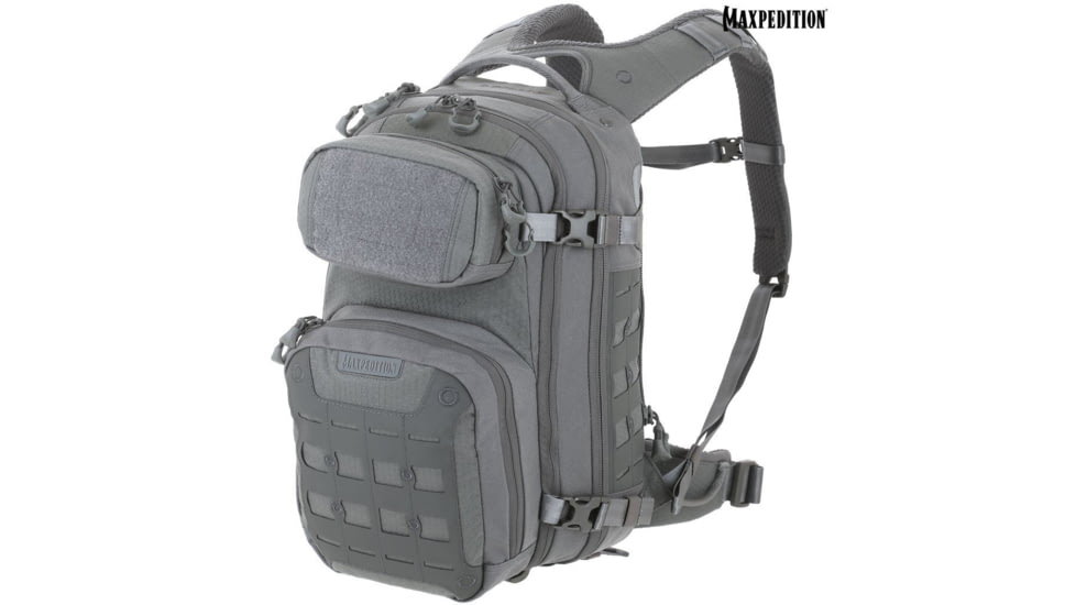 Maxpedition Riftcore v2.0 CCW-Enabled Backpack, 23 Liters, Gray, 12in x 8in x 18in, RFC2GRY