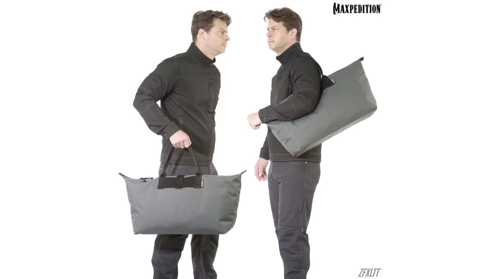 Maxpedition Rollypoly Folding Tote XL, Wolf Gray, Extra Large, ZFXLTTW