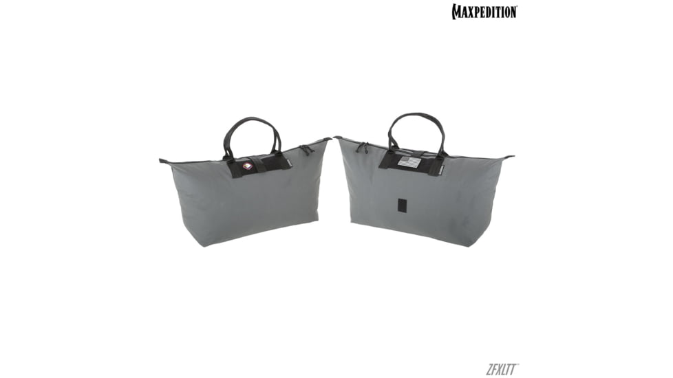 Maxpedition Rollypoly Folding Tote XL, Wolf Gray, Extra Large, ZFXLTTW