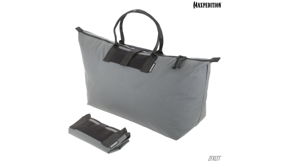 Maxpedition Rollypoly Folding Tote XL, Wolf Gray, Extra Large, ZFXLTTW