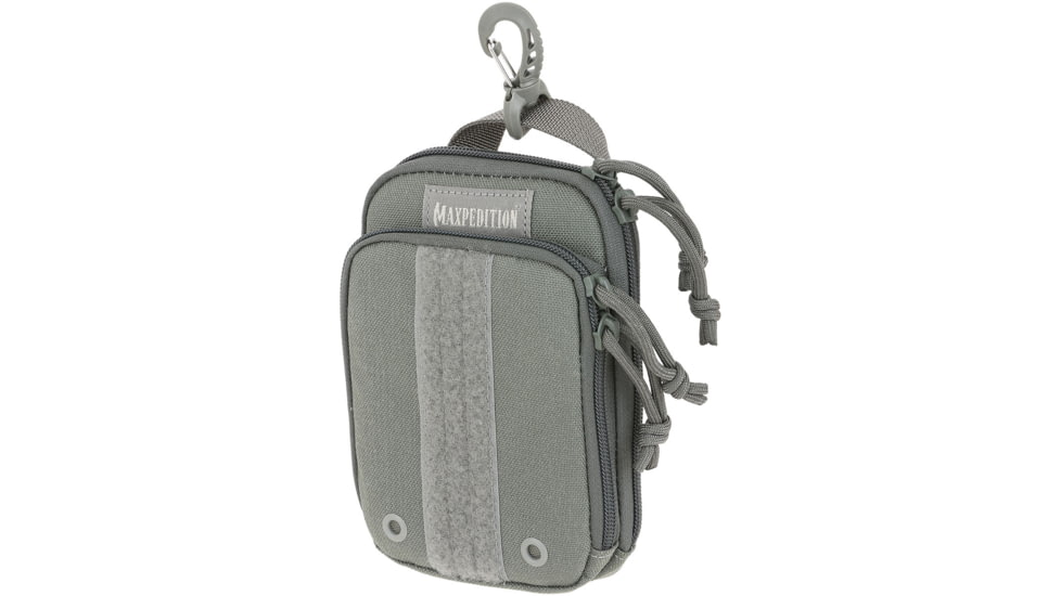 Maxpedition ZipHook Small Pocket Organizer 4.5in x 1.5in x 6.5in, Foliage, Small PT1535F