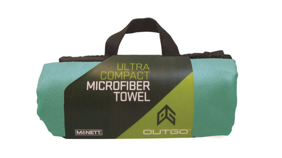 McNett Corporation MicroNet Ultra-Compact Microfiber Suede Towel - Seafoam M