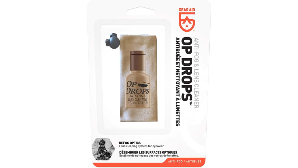 McNett OP Drops Cleaning Kit, 1/4 oz Anti-fog And Cleaning Kit 191457