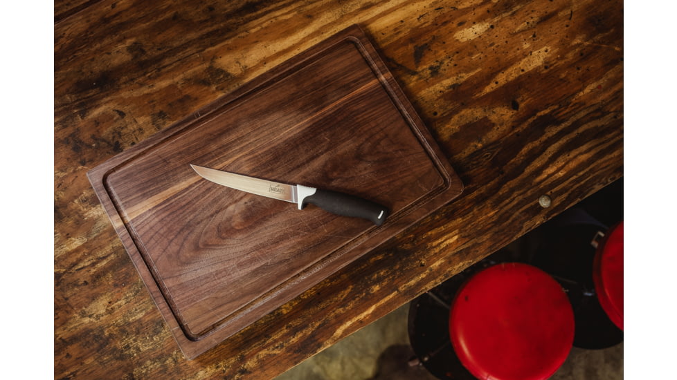MEAT! Your Maker Boning Butcher Knife, 6 in, German 4116 Steel, Straight Blade, Polymer Handle, 1205582
