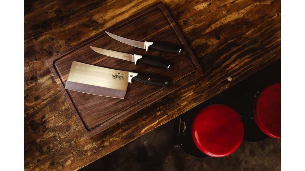 MEAT! Your Maker Boning Butcher Knife, 6 in, German 4116 Steel, Straight Blade, Polymer Handle, 1205582