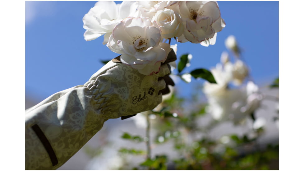 Mechanix Wear Ethel Garden Rose Gauntlet Cuff Gloves - Womens, Rendezvous, Medium, ETH-RSE-520