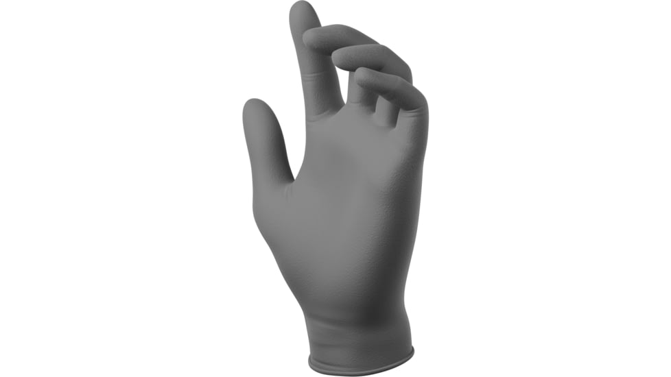 Mechanix Wear 50 CT Nitrile 6 Mil MiniMan Gloves - Mens, Grey, Large, D07-08-010-050