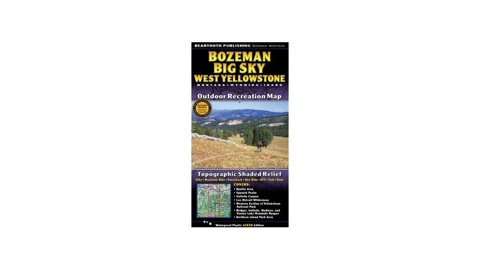 Media Bozeman, Big Sky, and West Yellowstone Area Map