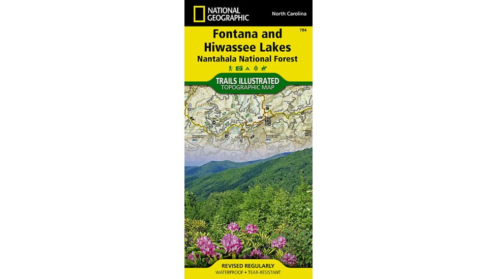 Media Fontana and Hiwassee Trail Map