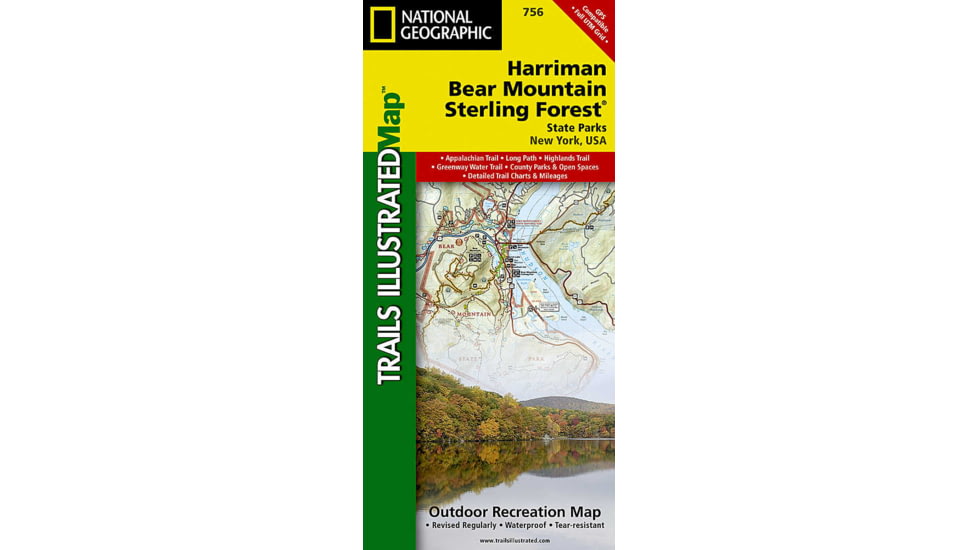 Media Harriman, Bear Mountain and Sterling Forest State Parks Trail Map