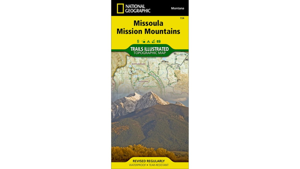 Media Missoula Mission Mountains Trail Map