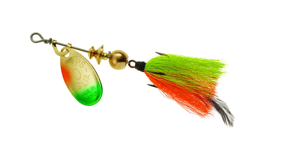 Mepps Aglia Bait Series - Dressed Treble 1/12oz Perch, B0ST PCH