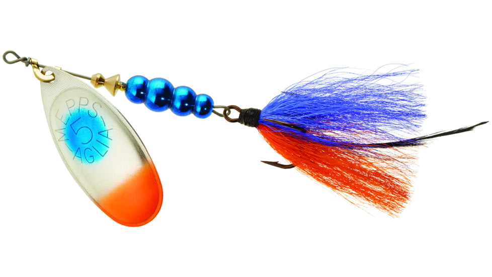 Mepps Aglia Bait Series - Dressed Treble 1/2oz Bluegill, B5ST BGL