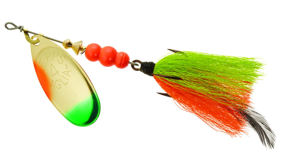 Mepps Aglia Bait Series - Dressed Treble 1/3oz Perch, B4ST PCH