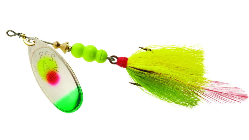 Mepps Aglia Bait Series - Dressed Treble 1/3oz Sunfish, B4ST SNF