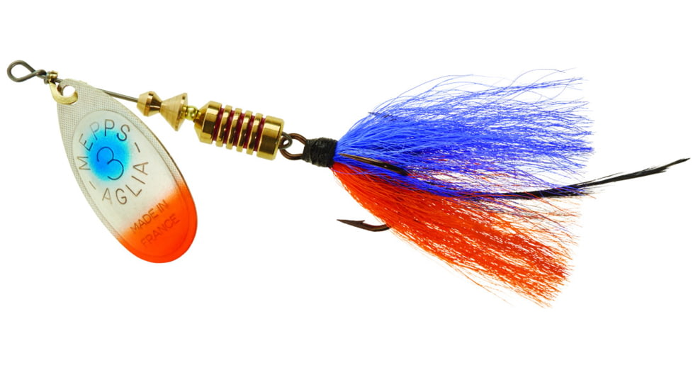 Mepps Aglia Bait Series - Dressed Treble 1/4oz Bluegill, B3ST BGL
